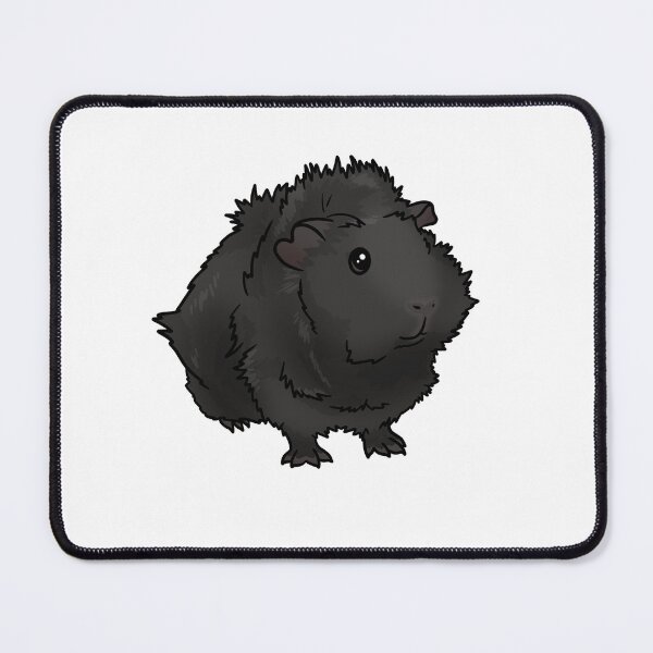 Item preview, Black Abyssinian Guinea Pig designed and sold by KatsGuineapigs.
