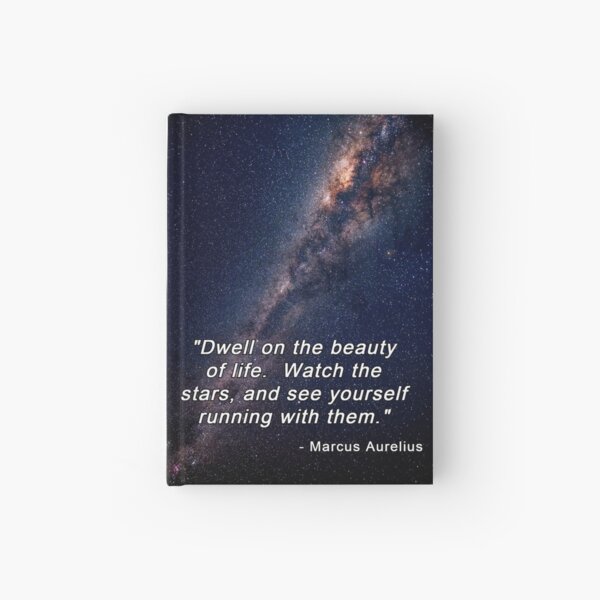 Item preview, Milky Way - Marcus Aurelius Quote designed and sold by DEL-Productions.