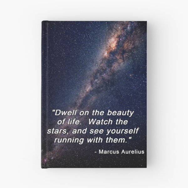 Item preview, Milky Way - Marcus Aurelius Quote designed and sold by DEL-Productions.