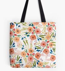 Floral Dance Tote Bag