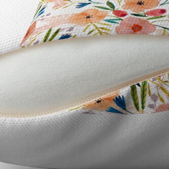 Alternate view of Floral Dance Throw Pillow