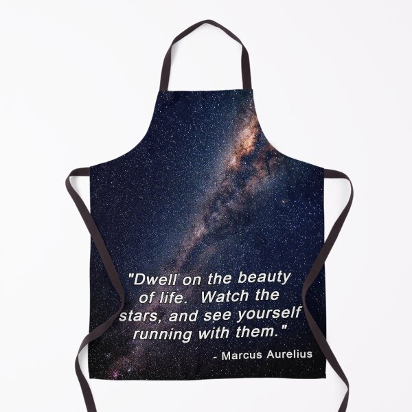 Item preview, Milky Way - Marcus Aurelius Quote designed and sold by DEL-Productions.