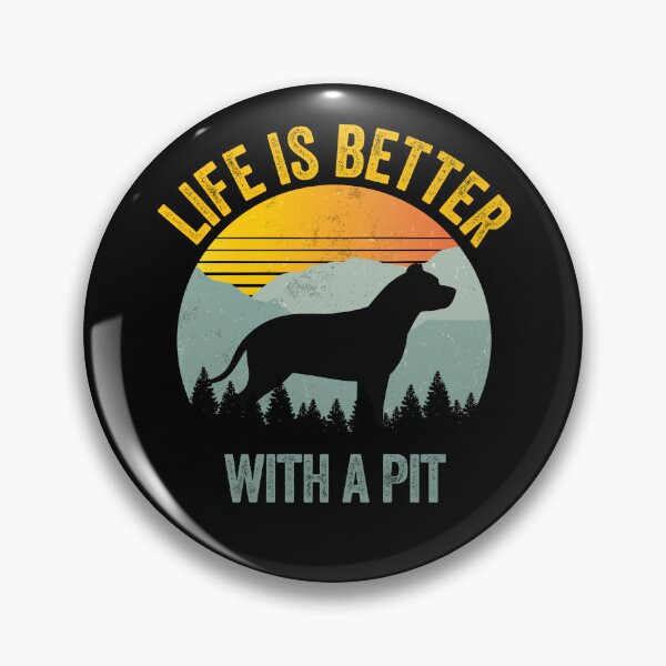 Item preview, Life Is Better With A Pit Bull Summer Dog Gift  designed and sold by Guarddogdrive.
