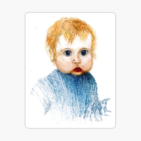 Baby Blue Sticker