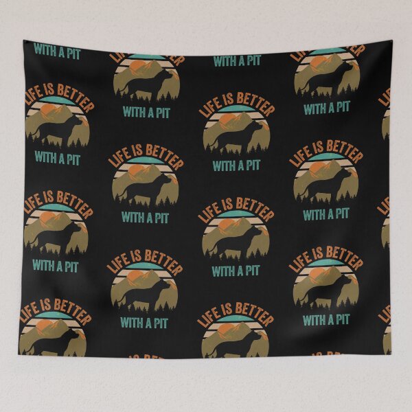 Item preview, Life Is Better With A Pit Bull Dog Gift  designed and sold by Guarddogdrive.