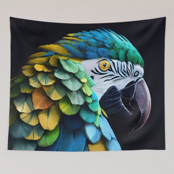 Item preview, Cute Parrot - Macaw Parrot  designed and sold by ONORMAL.