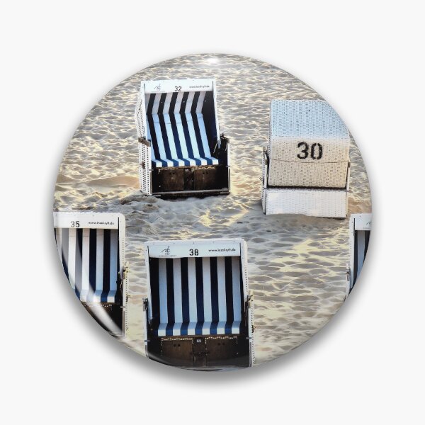 Item preview, SYLT beach chairs at dusk designed and sold by SEEMUELLER.