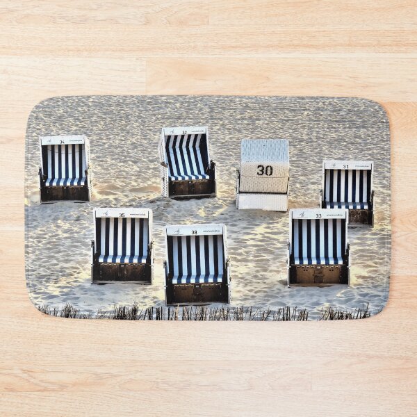 Item preview, SYLT beach chairs at dusk designed and sold by SEEMUELLER.
