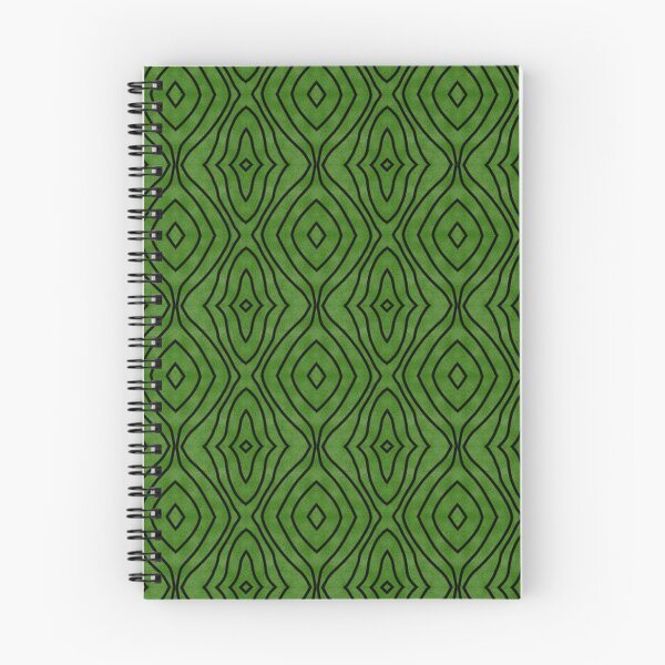 Item preview, Black and moss green shape repeating pattern  designed and sold by Jodi Mahaffey.