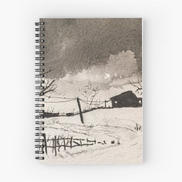 Item preview, A Dark Snowy Scene  designed and sold by designs-by-ann.