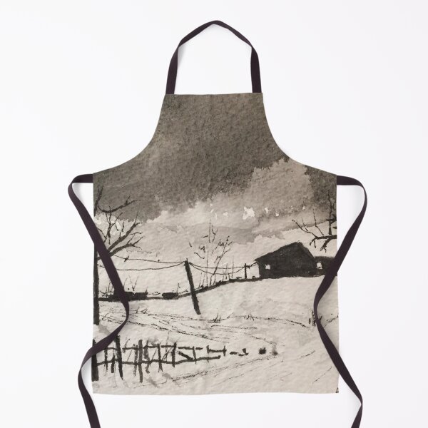 Item preview, A Dark Snowy Scene  designed and sold by designs-by-ann.