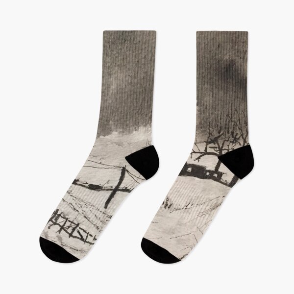 Item preview, A Dark Snowy Scene  designed and sold by designs-by-ann.