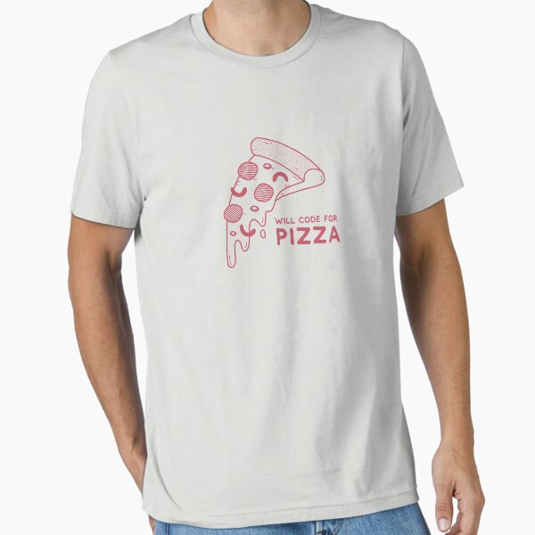 Item preview, Will Code for Pizza - Programming designed and sold by blushingcrow.