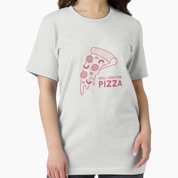 Artikel-Vorschau von Will Code für Pizza - Programmierung, designt und verkauft von blushingcrow.
