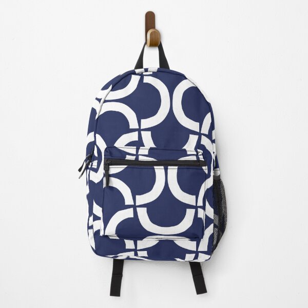 Item preview, Modern Arc Pattern Navy Blue 128 designed and sold by tonymagnerart.