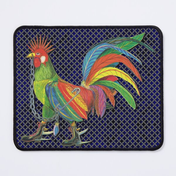 Artikelvorschau, Punky Rooster Basic on Violet and Chains entworfen und verkauft von AJLeibengeist.