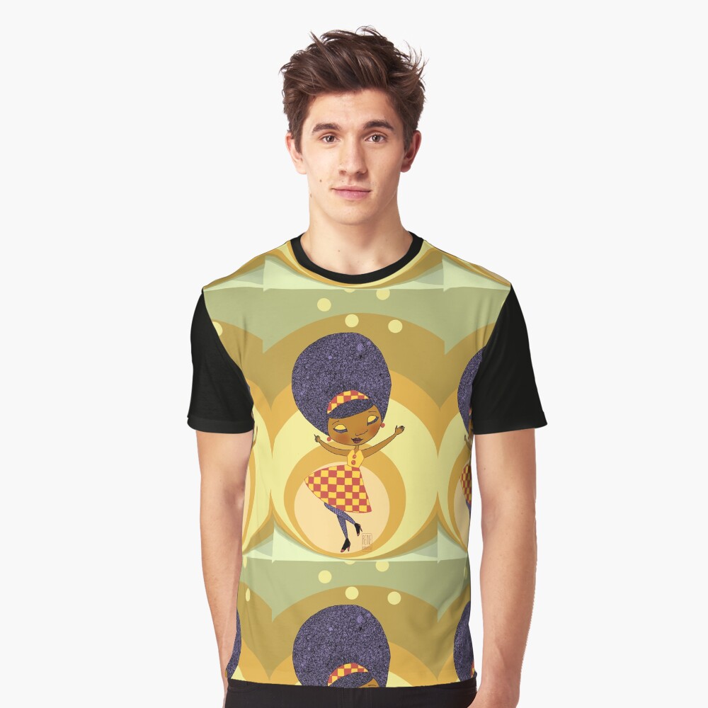 Aperçu de l'œuvre T-shirt graphique créée et vendue par Reine-Dibussi.