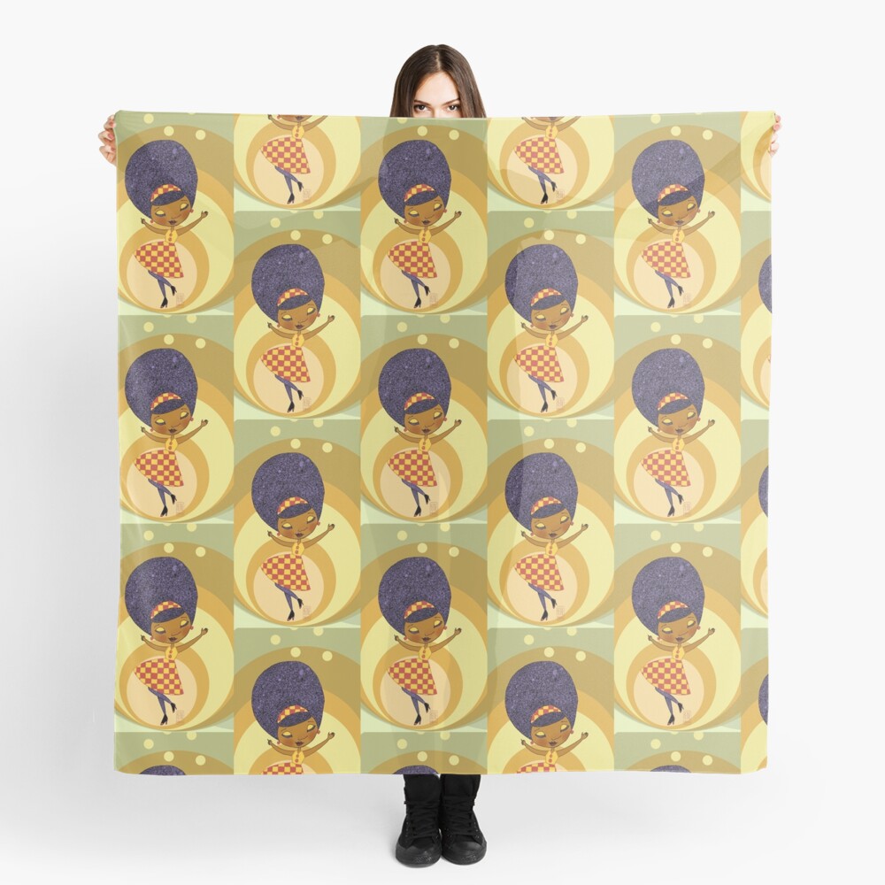 Aperçu de l'œuvre Foulard créée et vendue par Reine-Dibussi.
