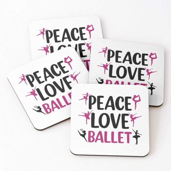 Item preview, Peace Love Ballet Dancing Ballet  designed and sold by Rami Khalifah.