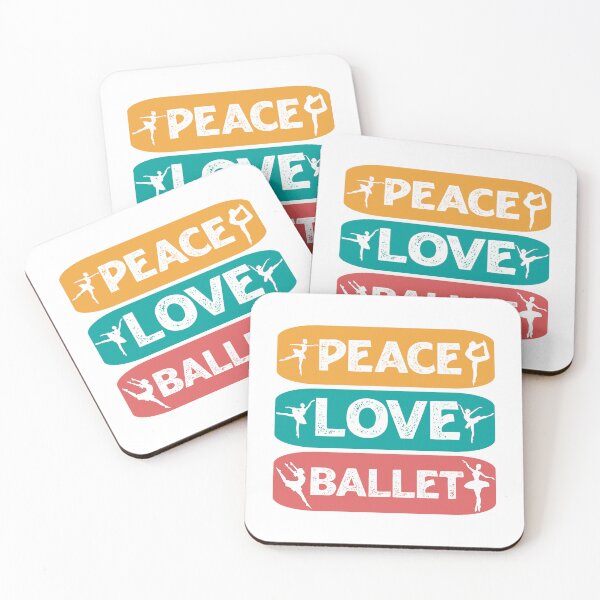 Item preview, Peace Love Ballet Dancing Ballet  designed and sold by Rami Khalifah.