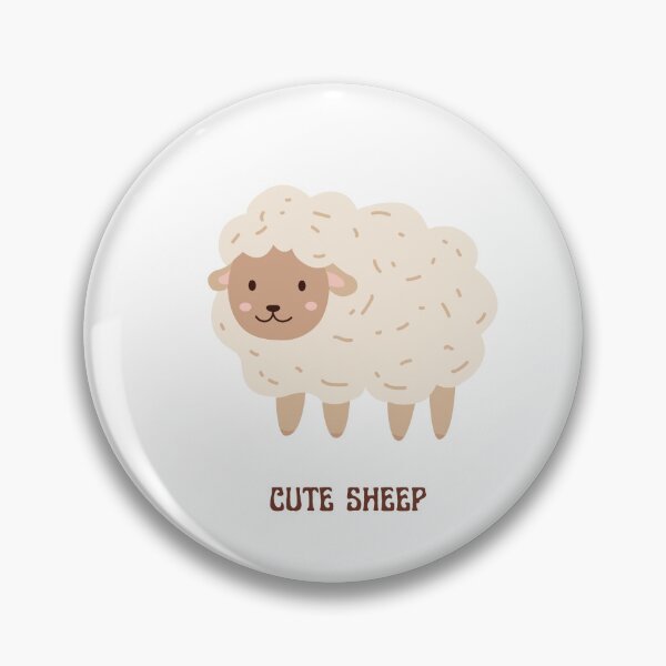 Item preview, cute sheep designed and sold by creative-duo.