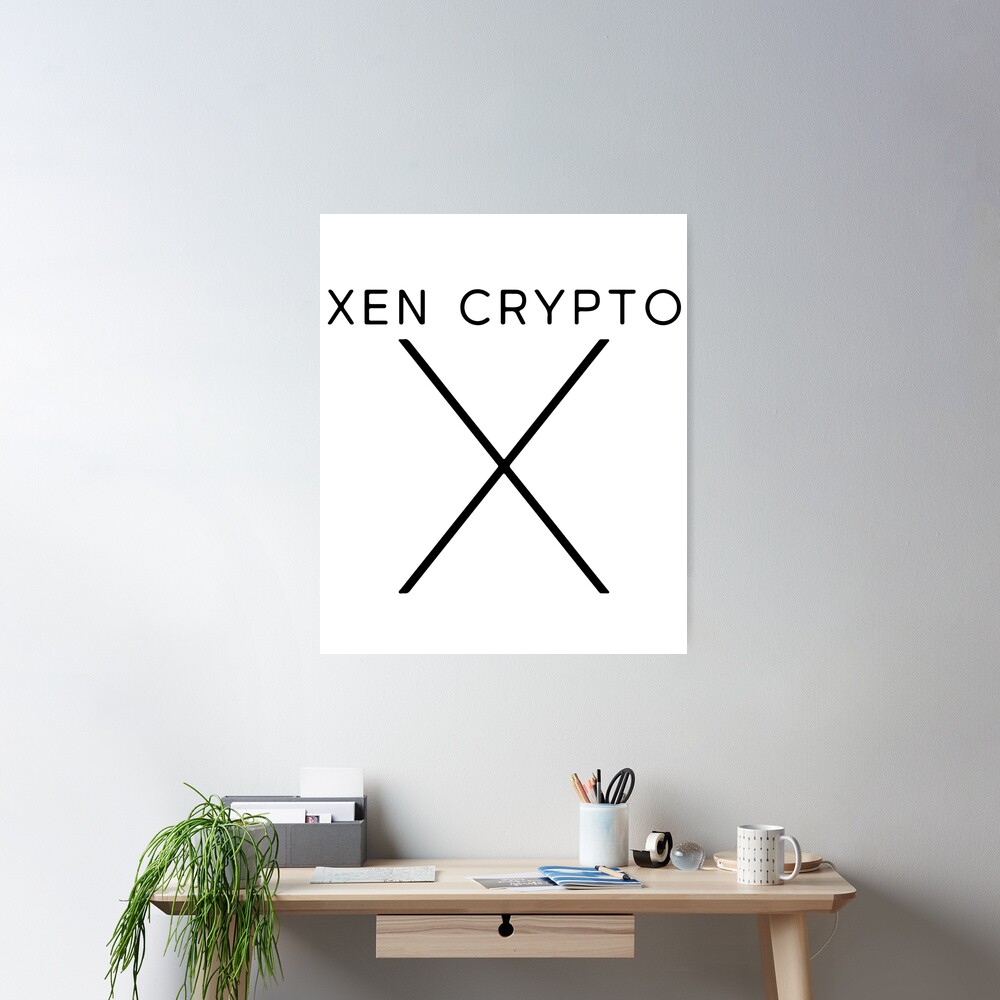 XEN Crypto - XEN Token Logo Poster