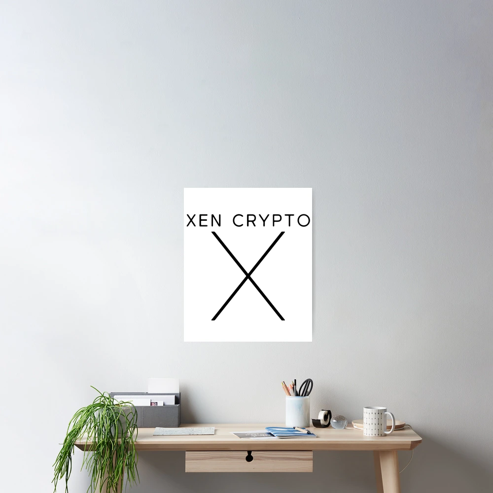 XEN Crypto - XEN Token Logo Poster