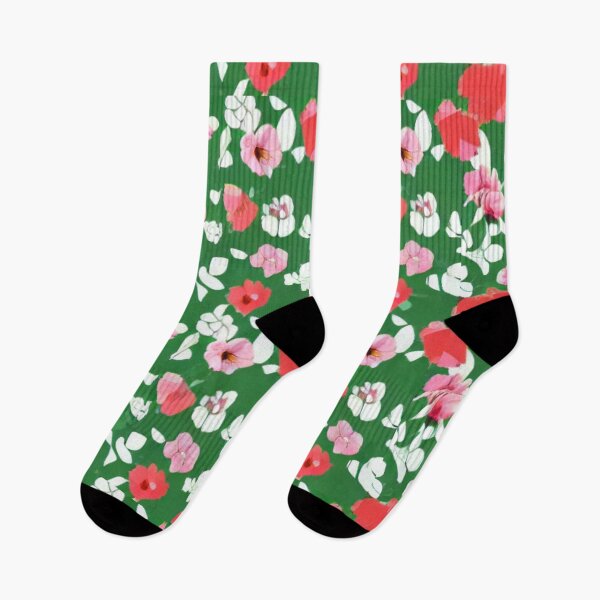 Item preview, pink and red flowers designed and sold by ArteEterno.