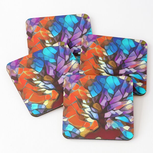 Item preview, To Stand Alone Tree Mosaic designed and sold by SRKFineArt.