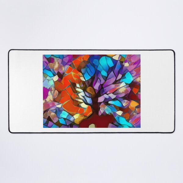 Item preview, To Stand Alone Tree Mosaic designed and sold by SRKFineArt.