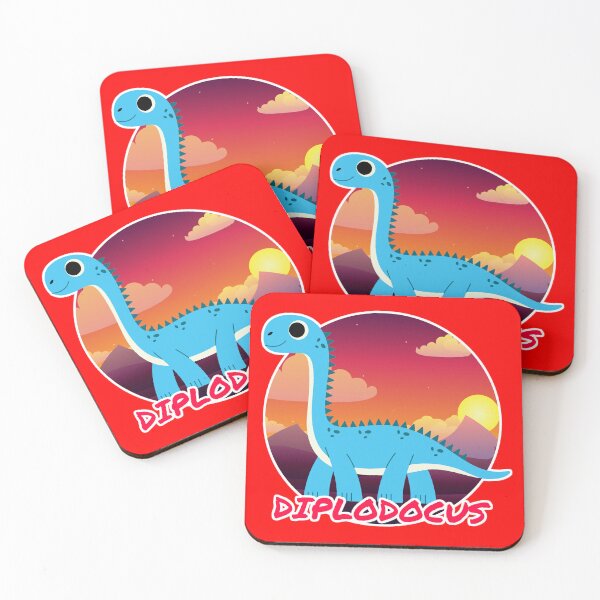 Item preview, Diplodocus Cartoon designed and sold by Dev  Art.