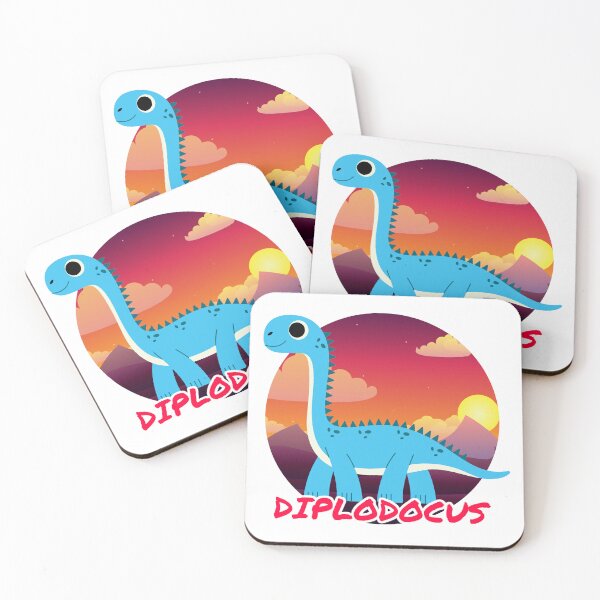 Item preview, Diplodocus Cartoon designed and sold by Dev  Art.