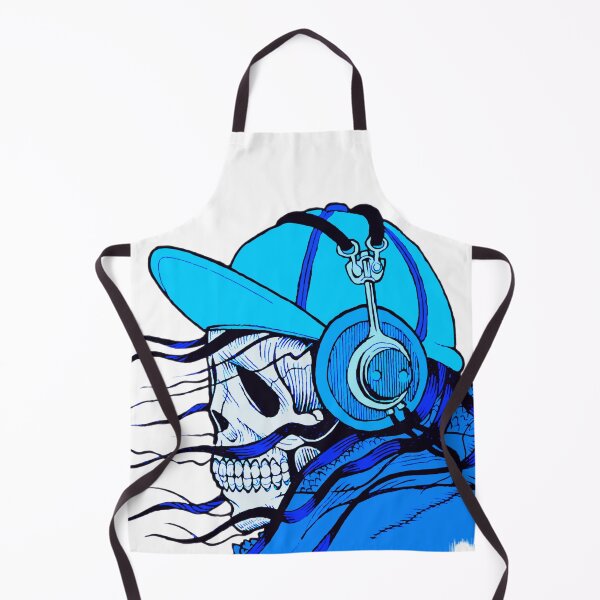 Item preview, Blue Skeleton with Headphones, Music style designed and sold by Dven-Clothes.