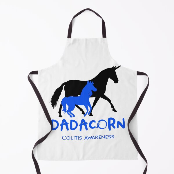 Item preview, Colitis Awareness Dad Unicorn Dadacorn Support Colitis Warrior designed and sold by RunningShop.