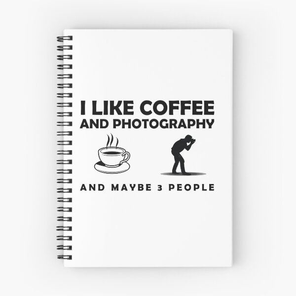 Item preview, I Like Coffee And Photography And Maybe 3 People Gift, Coffee And Photography designed and sold by RedArtsDesign.