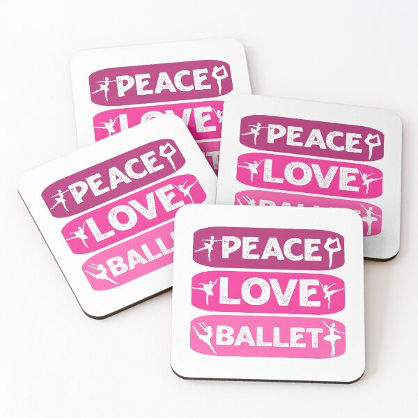 Item preview, Peace Love Ballet Dancing Ballet  designed and sold by Rami Khalifah.