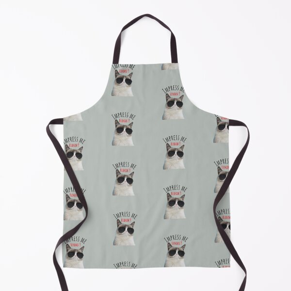 Item preview, Impress me human !!! designed and sold by CatwithSpecs.