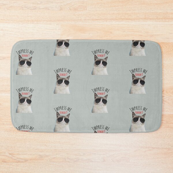 Item preview, Impress me human !!! designed and sold by CatwithSpecs.