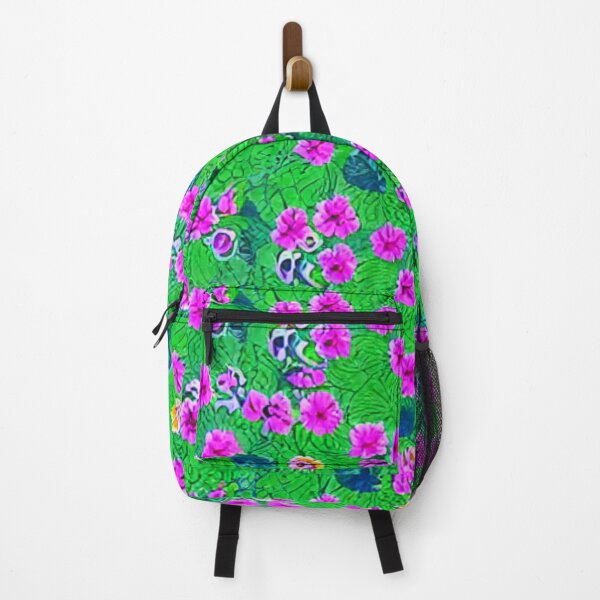 Item preview, Pink and yellow flower patterns designed and sold by ArteEterno.