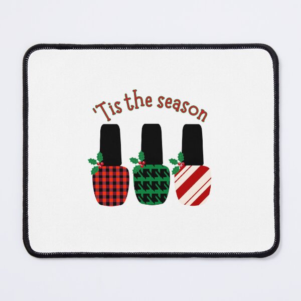 Item preview, Tis the season Christmas design nail polish designed and sold by 306Biz.