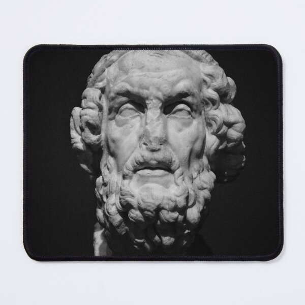 Item preview, Stone Head Carving From Museum of Art designed and sold by livedpixels.