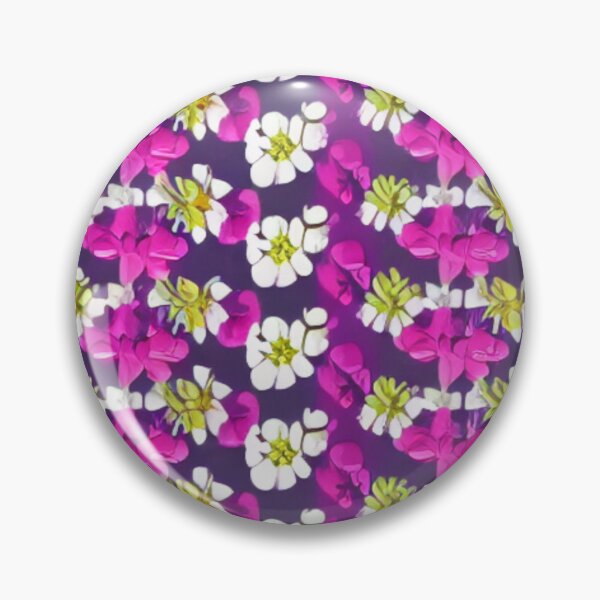 Item preview, Pink, yellow and white flower patterns designed and sold by ArteEterno.