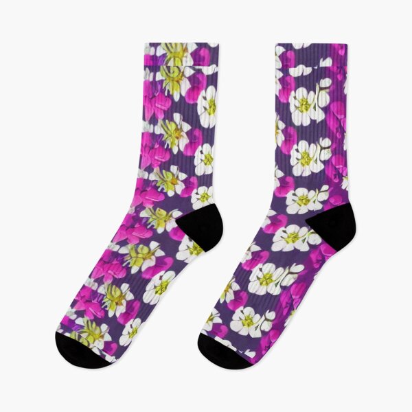 Item preview, Pink, yellow and white flower patterns designed and sold by ArteEterno.