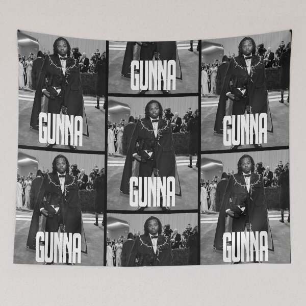 Item preview, Gunna | B&W Poster Design designed and sold by Hays Graphics.
