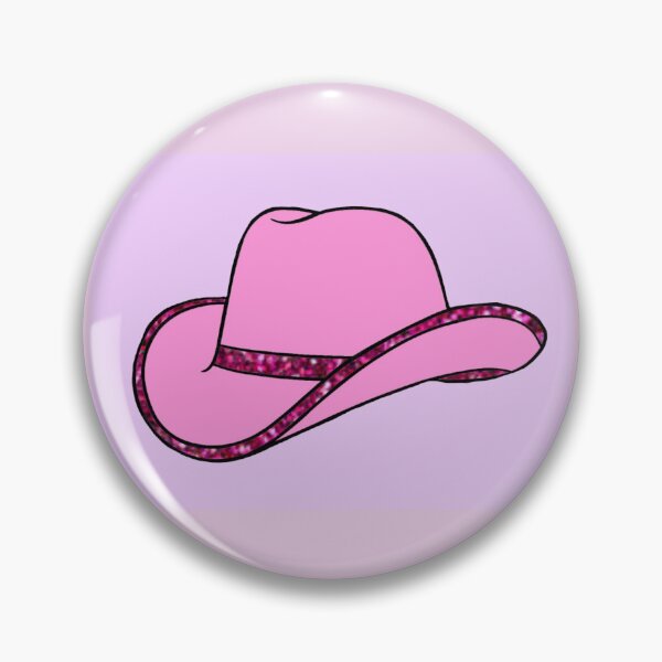 Item preview, Pink cowboy hat glitter designed and sold by Sunsetfrog69.