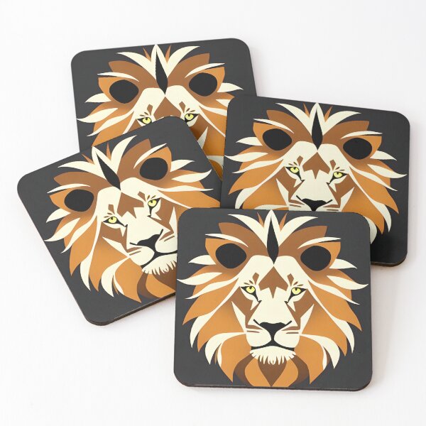 Item preview, Lion face designed and sold by skillunused.
