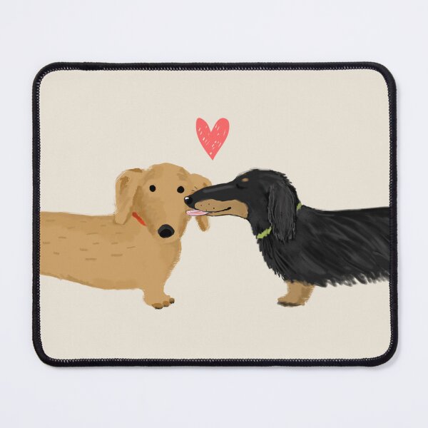 Item preview, Dachshunds Love Dogs with Heart Cute Wiener Dogs designed and sold by Jenn Inashvili.