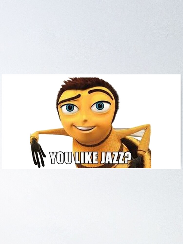 "you like jazz?" Poster for Sale by LarsLars | Redbubble