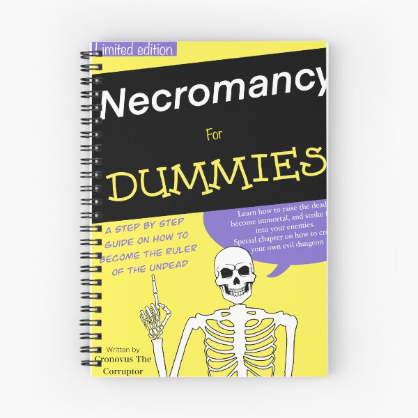 Item preview, Necromancy for Dummies  designed and sold by KingsDiceShop.