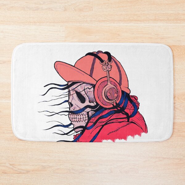 Item preview, Red Skeleton with Headphones, Music style designed and sold by Dven-Clothes.